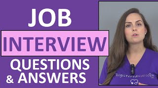 Nursing Interview Questions and Answers by Nurse Sarah [upl. by Ediva]