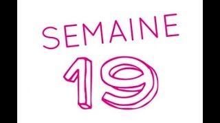 19éme semaine de grossesse  21ème semaine d’aménorrhée [upl. by Phyllida]