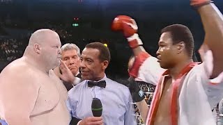 Erich ButterBean Coule Cet Arrogant When Butterbean Challenged Larry Holmes [upl. by Carlye]