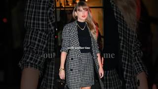 Taylor Swift Spotted Last Night Wearing Plaid Outfit taylorswift shorts [upl. by Cynera]