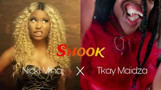 Tkay Maidza amp Nicki Minaj  Shook Mashup Reupload [upl. by Akcimat]