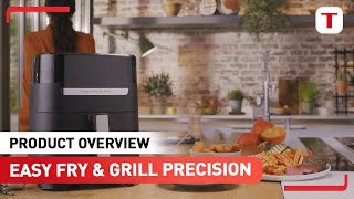 Discover the 2in1 Air Fryer and Grill by Tefal  Easy Fry amp Grill Precision EY5058 [upl. by Eiralih205]