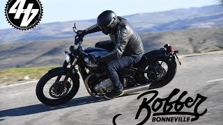 Triumph Bobber Review  First Ride  Launch Report [upl. by Anaitit282]