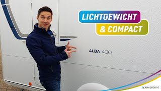 Caravan review Caravelair Alba 400 model 2021 [upl. by Zebada]