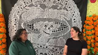 ENTREVISTA PAPEL PICADO XOCHIMILCO [upl. by Rehpotsirahc]