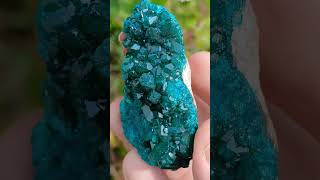 Dioptase That Will Make You Go quotWhoaquot minerals crystals gems nature rocks minerals [upl. by Joelly]