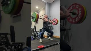 120kg Power Clean PR [upl. by Sterrett]