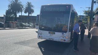 Ventura Croydon 889 SCANIA L94UB  Custom Coaches CB60 CMax On Route 693 To Belgrave [upl. by Ilrac607]