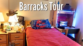 Military Barracks Room  Full Tour [upl. by Jabe]