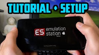 EmulationStation iOS Tutorial Setup 2024 [upl. by Bensky]