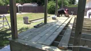 How To Build A Deck  3 Decking PostsBorderDecking [upl. by Phillie334]