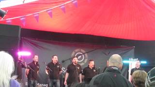 Fat Bottom Girls by The Oggy Men at Falmouth Folk and Cider Festival 2015 [upl. by Avid]