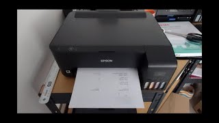 Schimbare cap printare imprimanta Epson L1110 cu cerneala de sublimare  partea a IVa [upl. by Tenneb]