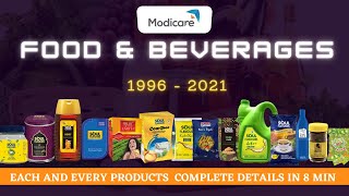 Modicare Food and Beverages Product range  All basic details and price list Mrp Bv Dp [upl. by Ydiarf]