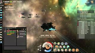 Eve Online Level 3 Mission  The Mordus Headhunters  Kronos [upl. by Nillor]