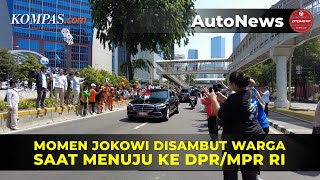 Suasana di Kawasan Semanggi Jelang Pelantikan Presiden dan Wakil Presiden Terpilih [upl. by Inalem]