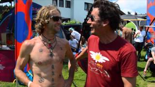 Interview mit RichardAirG amp Xandi beim Super Paragliding Testival Kössen 2015 [upl. by Fullerton]