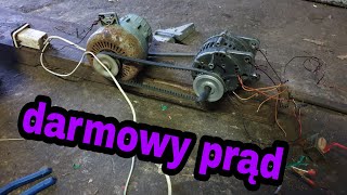 Darmowy prąd 230v  jak zbudować generator prądu z alternatora [upl. by Auqinet719]