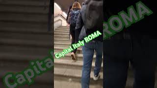 Capital Italy ROMA ROMA love foryou politics foryou explore italiancity shortvideo [upl. by Ahsaeit]