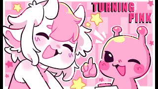 Turning Pink  Animation Meme [upl. by Enaled]