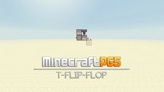 Ultra compact TFlipFlop DropperHopperFlop  Tutorial  Minecraft [upl. by Etolas]