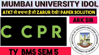 2024🔥Corporate Communication amp Publuc Relation TYBMS Sem 5 Important QUESTION MUMBAI UNIVERSITY [upl. by Yelrebmyk697]