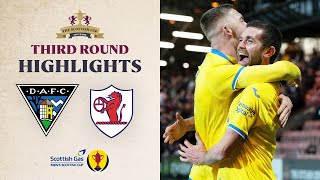 Dunfermline 03 Raith Rovers  Scottish Gas Mens Scottish Cup Third Round Highlights [upl. by Eddy]