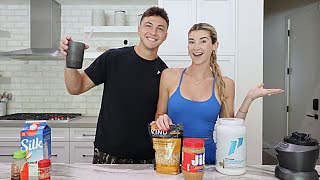 Easy Protein Smoothie Recipe Our Favorite Snack [upl. by Yendroc]