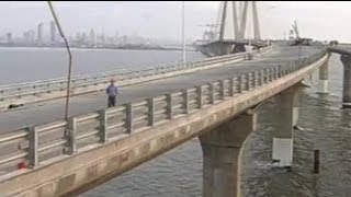 Making of the engineering marvel BandraWorli Sea Link Aired May 2009 [upl. by Nalym]