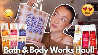 NEW BATH amp BODY WORKS SCENTS😍Bath amp Body Works Haul😍 [upl. by Calv]