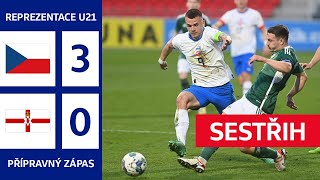 Česko vs Severní Irsko  Přátelské utkání reprezentace do 21 let  SESTŘIH [upl. by Tower]