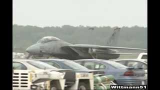 NAS Oceana Airshow 1998  F14 Tomcat Demo amp Shockwave [upl. by Lesde]