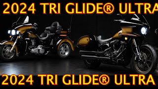 2024 HarleyDavidson TRI GLIDE® ULTRA  FIRST LOOK [upl. by Nylissej]