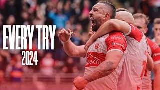 Every Try from Hull KR in the 2024 season [upl. by Selim714]