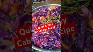 Detailed Quick and easy Cabbage recipe cabbage cabbagerecipe creatorsearchinsights fyp shorts [upl. by Palgrave]