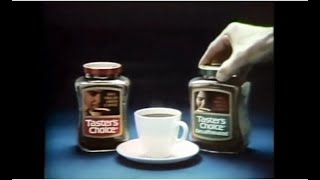 Tasters Choice Coffee Commercial 1975 [upl. by Lachus959]