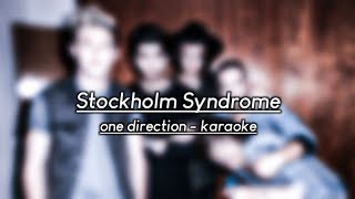 ONE DIRECTION KARAOKE  STOCKHOLM SYNDROME [upl. by Ecinna]