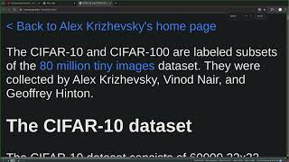 Skmini Part 10  Adding cifar and squad datasets [upl. by Nylorac]