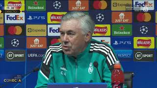 Ancelotti amp Valverde  Rueda de prensa  Manchester City vs Real Madrid Champions League [upl. by Daphna]