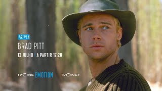 Tripla Brad Pitt  13 Julho A Partir 1720  TVCine EMOTION [upl. by Dusen]