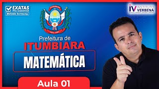 PREF DE ITUMBIARA  GO MATEMÁTICA BANCA INSTITUTO VERBENA [upl. by Annahs]