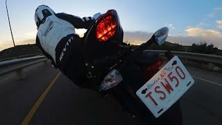 2024 Triumph Street Triple 765 RS  High Speed Cornering  Insta 360 Camera [upl. by Chilt]