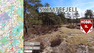 Headcam Orienteering Skimtefjell Østfold Norway Smaaleneneløpet [upl. by Umberto]