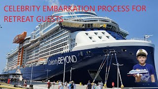 Celebrity retreat guests embarkation process [upl. by Eremihc459]