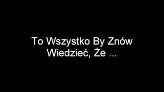 Myśli I Słowa tekst [upl. by Sophronia]