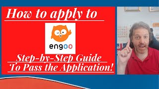 How to Apply to Engoo and PASS the Application Process [upl. by Magee]