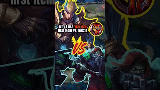 ✅ Yu Zhong  Why I buy War Axe first item vs Terizla yuzhong mobilelegend terizlamobilelegends [upl. by Arej]