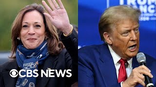 Harris Trump descend on Pennsylvania in closing weeks of 2024 race [upl. by Ivonne]