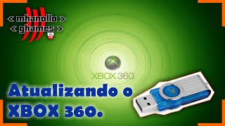 Atualizando o XBOX 360 ao vivo [upl. by Nnairam]