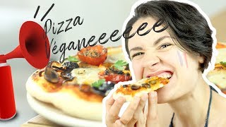 PIZZA VEGAN  COMMENT LA RÉUSSIR [upl. by Fenner]